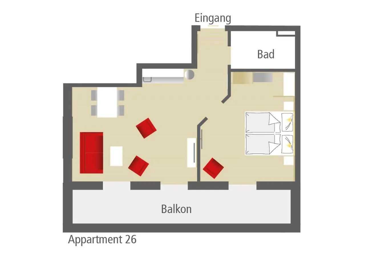 Hofmann'S Apartements & Ferienwohnungen Обердакштеттен Германия