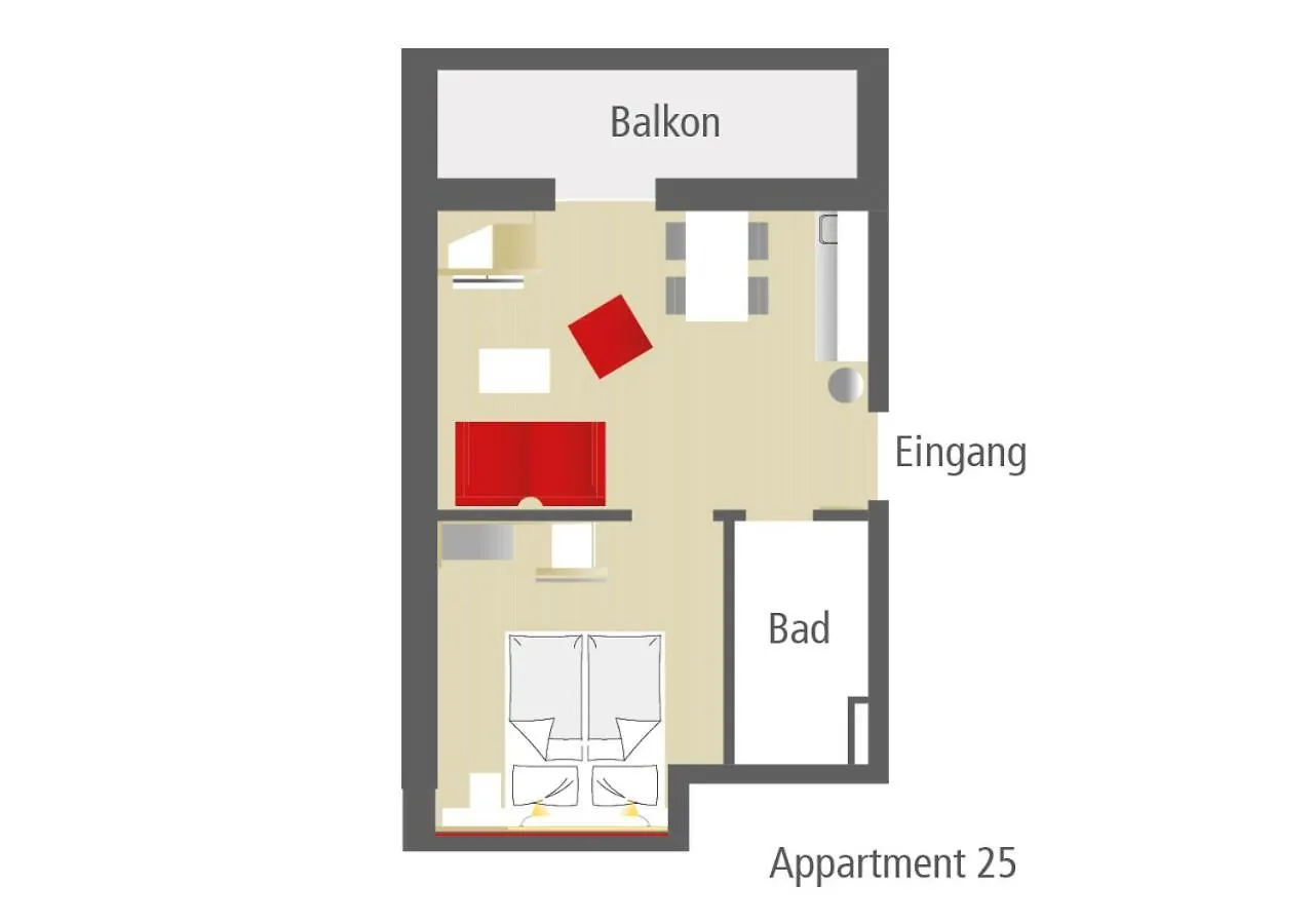 Апартаменты Hofmann'S Apartements & Ferienwohnungen Обердакштеттен