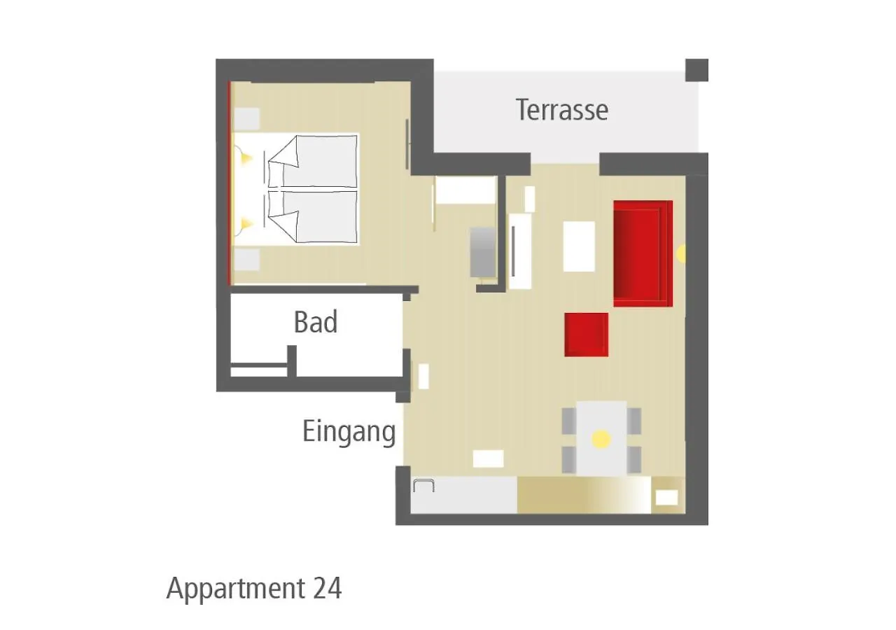 Hofmann'S Apartements & Ferienwohnungen Обердакштеттен 0*,  Германия